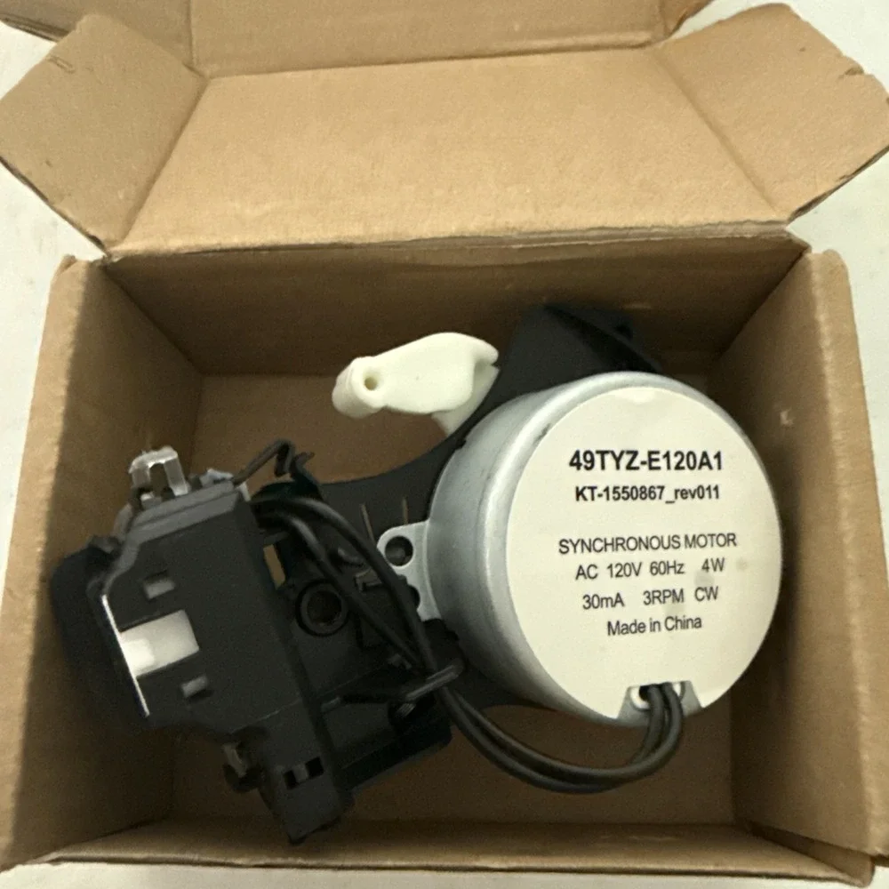 49TYZ-E120A1 Synchronous Motor AC 120V 60Hz CW Rotation KT-1550867